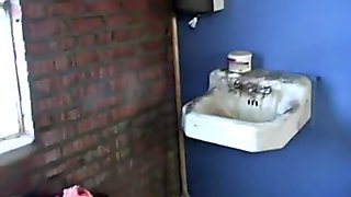 Hot Girl Blows A Stranger In A Bathroom Gloryhole 14