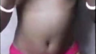 Horny Indian babe oils up her huge tits &_ glory hole - FuckMyIndianGF.com