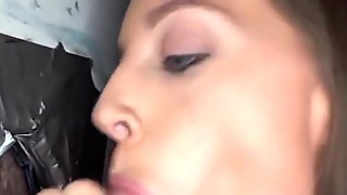 sucking the cock and the gloryhole is what is up